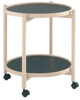 Thomsen Furniture James tralle - bøk/melamin - naturlig bøk - Ø50 cm