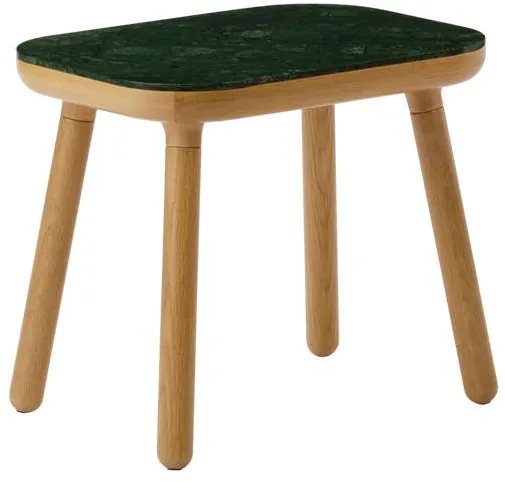 Umage Paff bord - Høyt - Grønn marmor