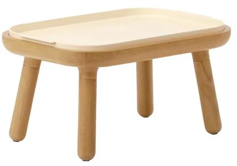 Umage Paff bord - Lav - Perlehvit