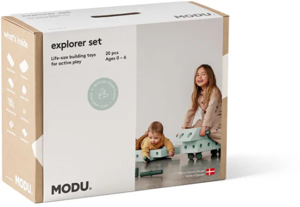 Explorer Set Ocean Mint / Forest Green