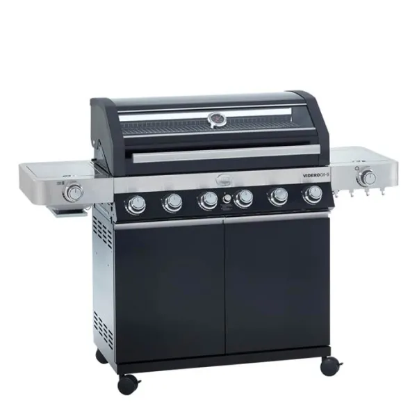 Rösle BBQ gassgrill - Videro G6-s - 6 hovedbrennere