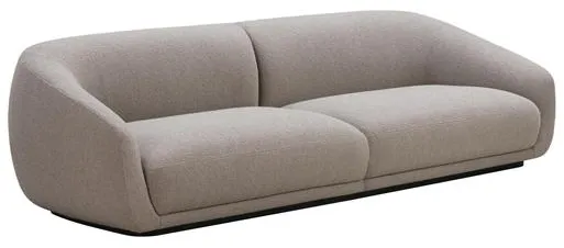 Wendelbo Montholon Sofa 3-seter Cuddle 04/Svartbeiset Eik
