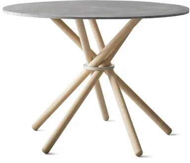 Eberhart Hector 105 Spisebord Lys Betong/Lys Eik