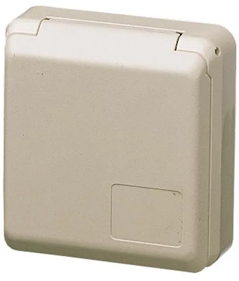 Mennekes CEE påveggsmontert stikkontakt 5-polet 16A 400V IP44 6H 4115