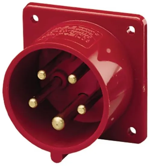 Mennekes CEE-apparatinntak 5-polet 16A 400V IP44 6H