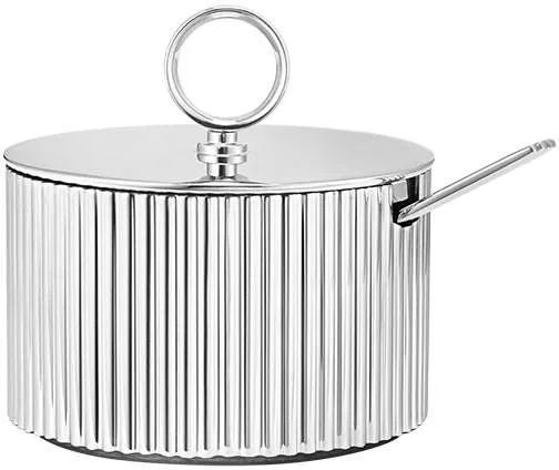 Georg Jensen Bernadotte sukkerskål med skje