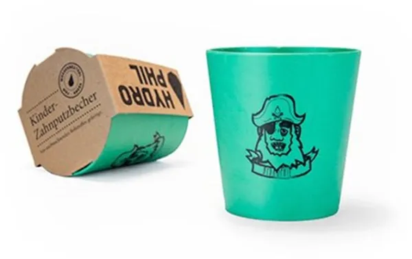 Organic Beauty Tannbørstekrus Kids Hydrophil (1 stk)